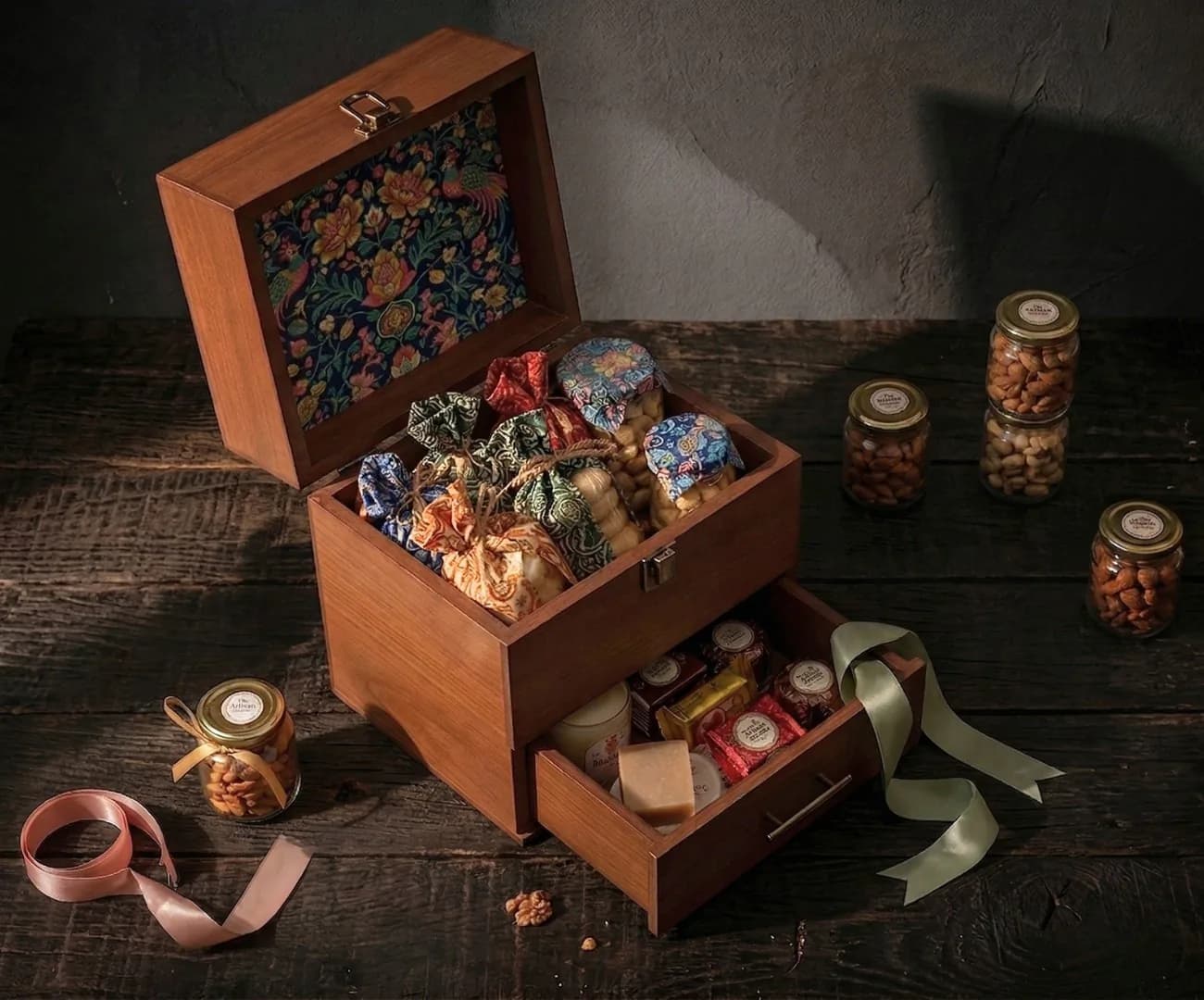 Artisan budget tier gift presentation for the landing page